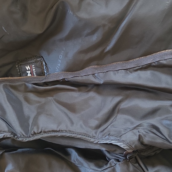 Wilson Women's Dark Leather Jacket - Picture 5 of 7